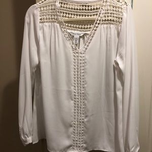 Cream blouse